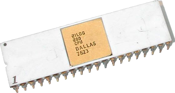 Zilog Z80 CPU, rok produkcji 1976