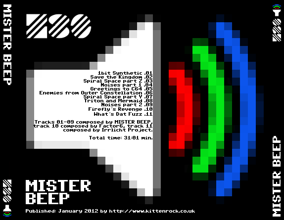 Album Mistera BEEP wydany z okazji 30 rocznicy powstania ZX Spectrum