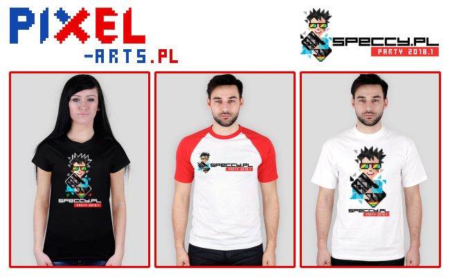 Koszulki z pikseli / pixel art, t-shirty